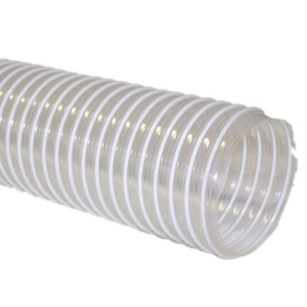 Weich-PVC Schlauch Ø 75 mm mit Hart-PVC-Spirale, grau – kaufen bei  Persicaner & Co GmbH